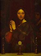 Jean Auguste Dominique Ingres The Virgin of the Host Spain oil painting reproduction